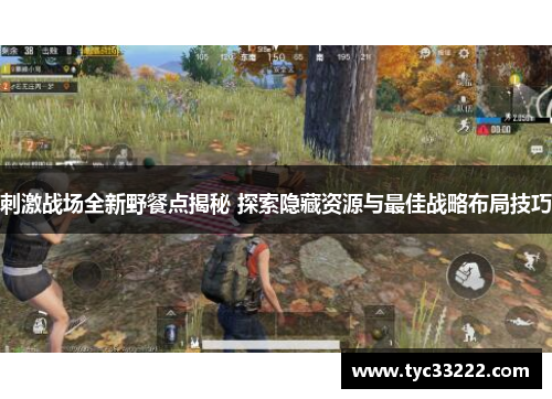 刺激战场全新野餐点揭秘 探索隐藏资源与最佳战略布局技巧